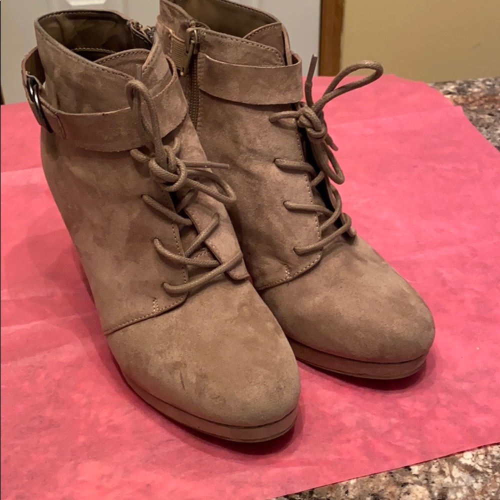Ankle Booties almost new